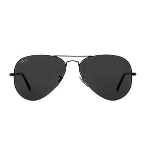 RayBan black on black Aviators